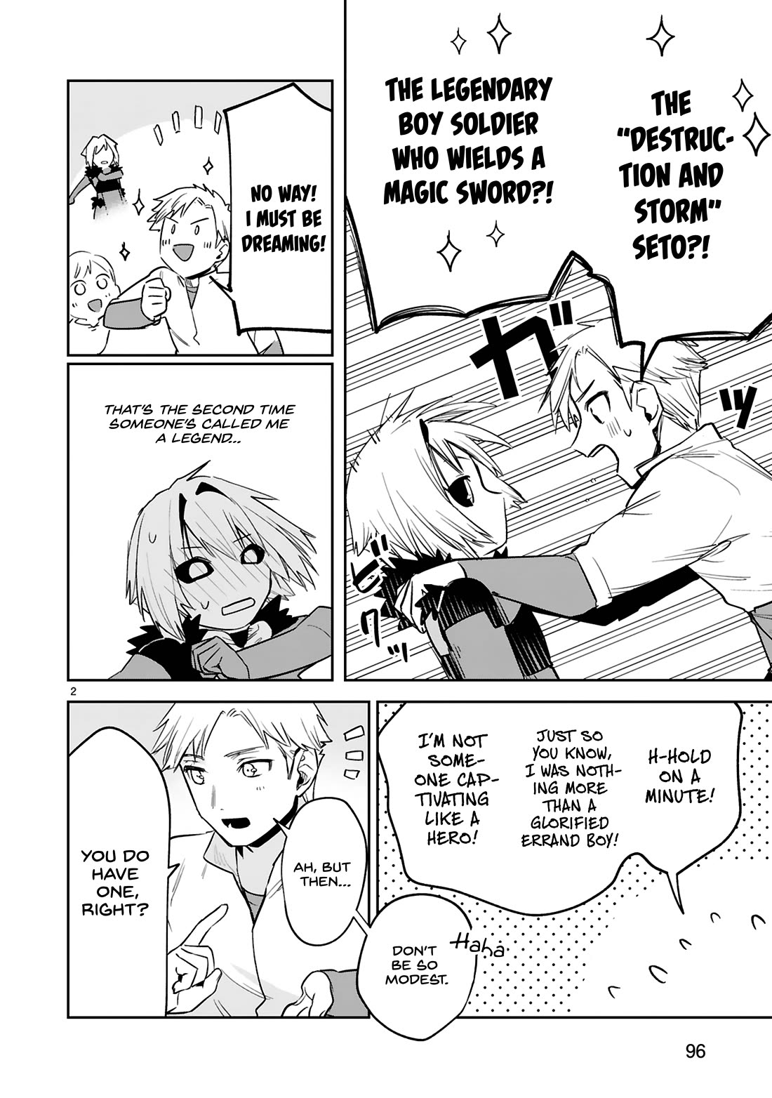 A Former Child Soldier Who Uses a Magic Sword Wants to Live With an Older Sister, the Former Enemy Leader Chapter 31 page 3 - Chapter 31