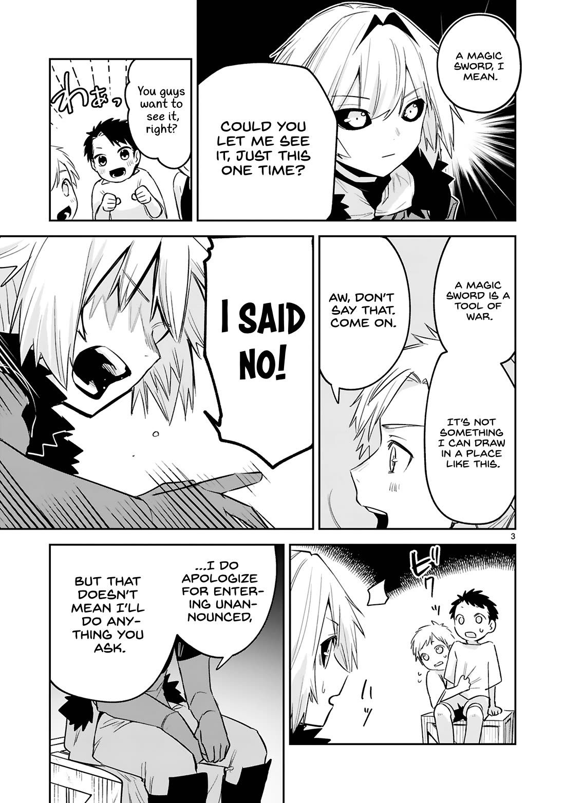 A Former Child Soldier Who Uses a Magic Sword Wants to Live With an Older Sister, the Former Enemy Leader Chapter 31 page 4 - Chapter 31