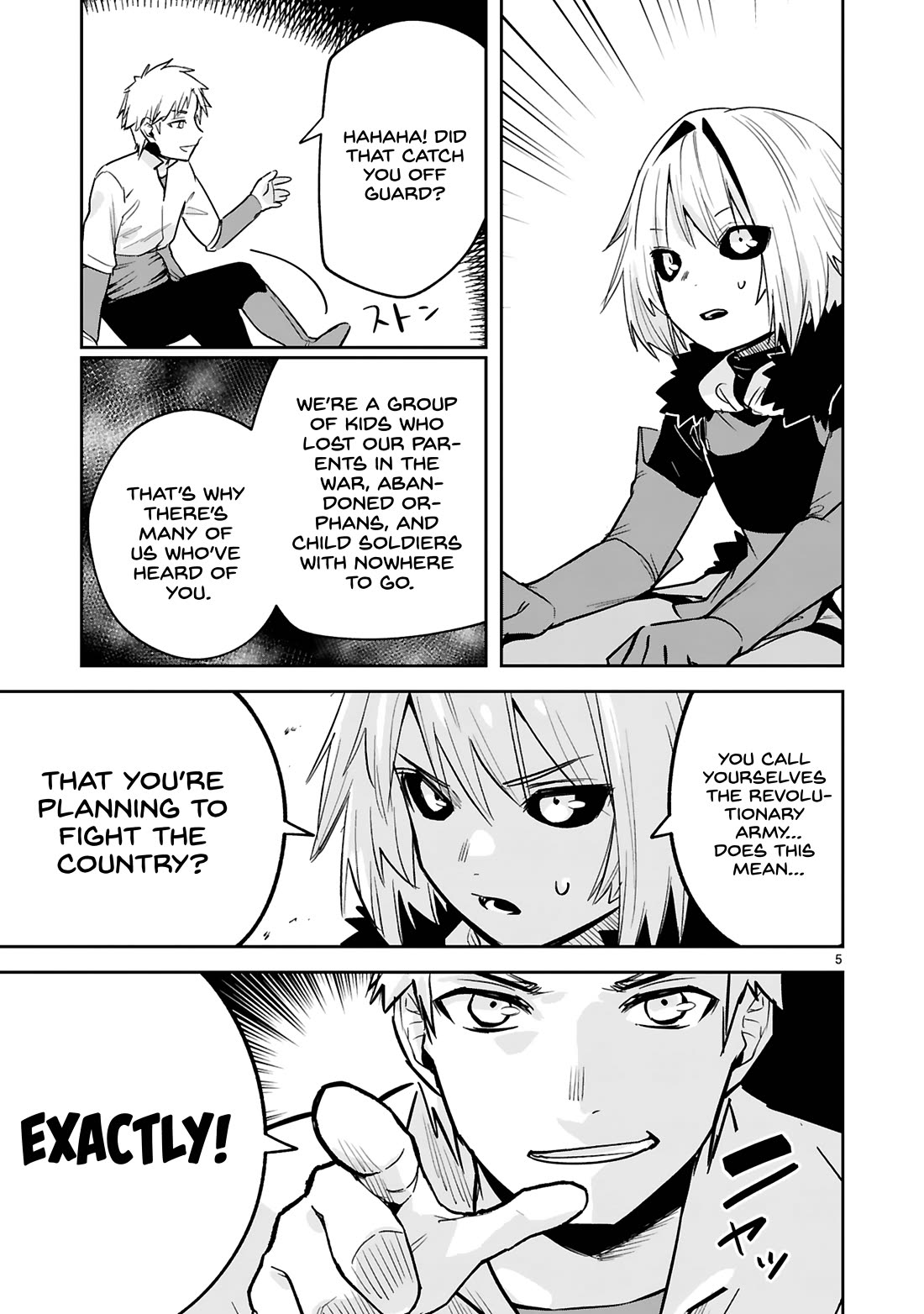 A Former Child Soldier Who Uses a Magic Sword Wants to Live With an Older Sister, the Former Enemy Leader Chapter 31 page 6 - Chapter 31