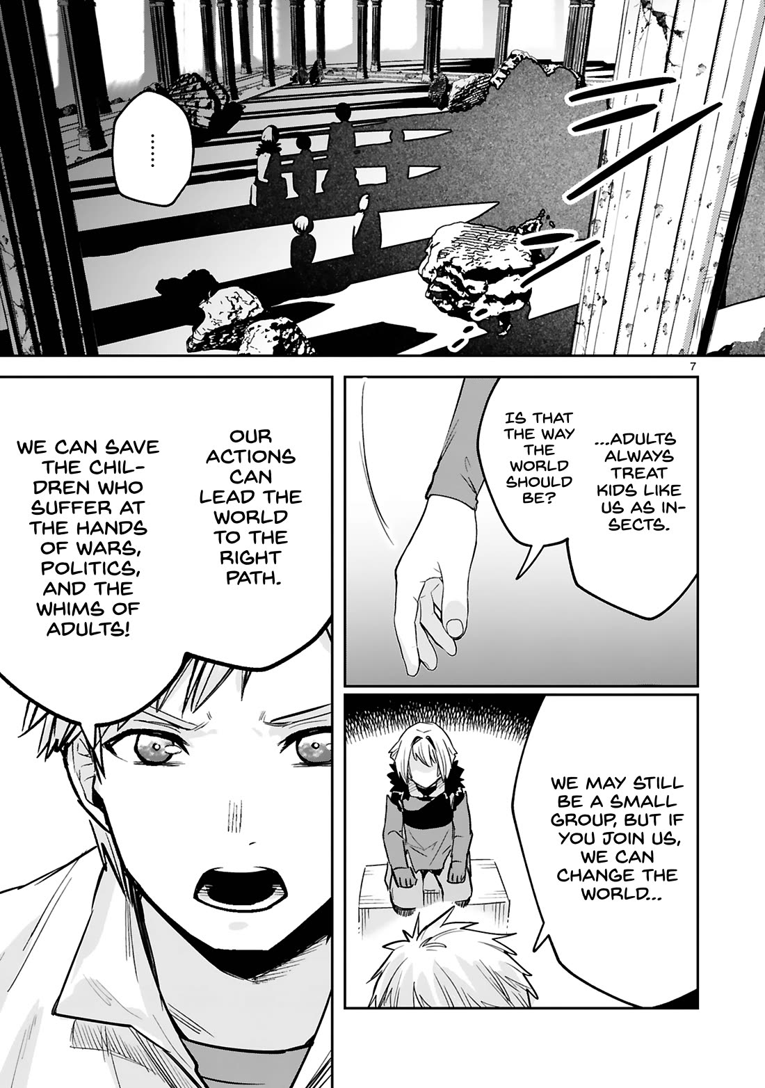 A Former Child Soldier Who Uses a Magic Sword Wants to Live With an Older Sister, the Former Enemy Leader Chapter 31 page 8 - Chapter 31