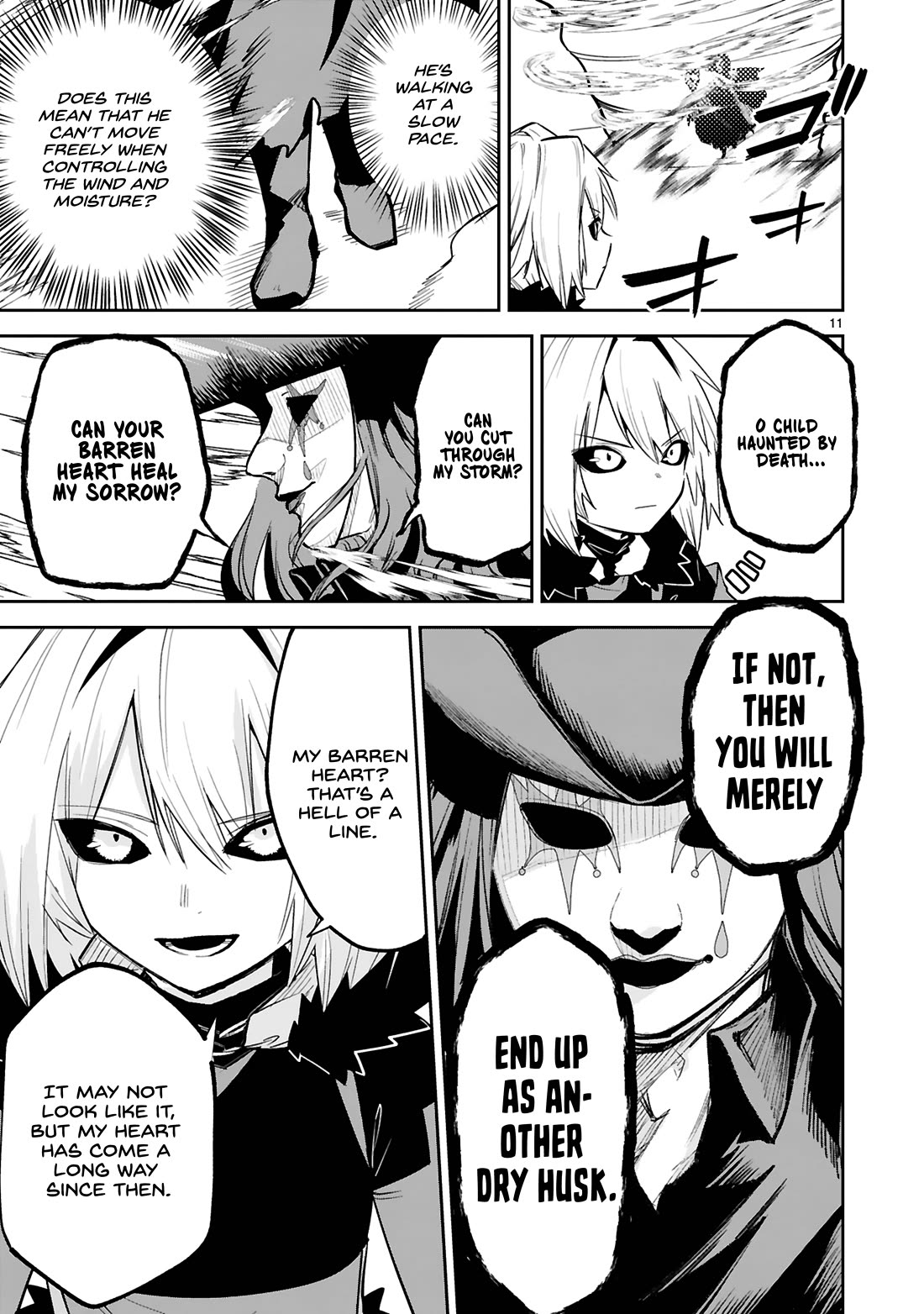 A Former Child Soldier Who Uses a Magic Sword Wants to Live With an Older Sister, the Former Enemy Leader Chapter 33 page 11 - Chapter 33