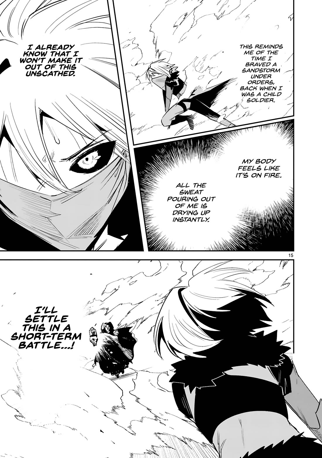 A Former Child Soldier Who Uses a Magic Sword Wants to Live With an Older Sister, the Former Enemy Leader Chapter 33 page 15 - Chapter 33