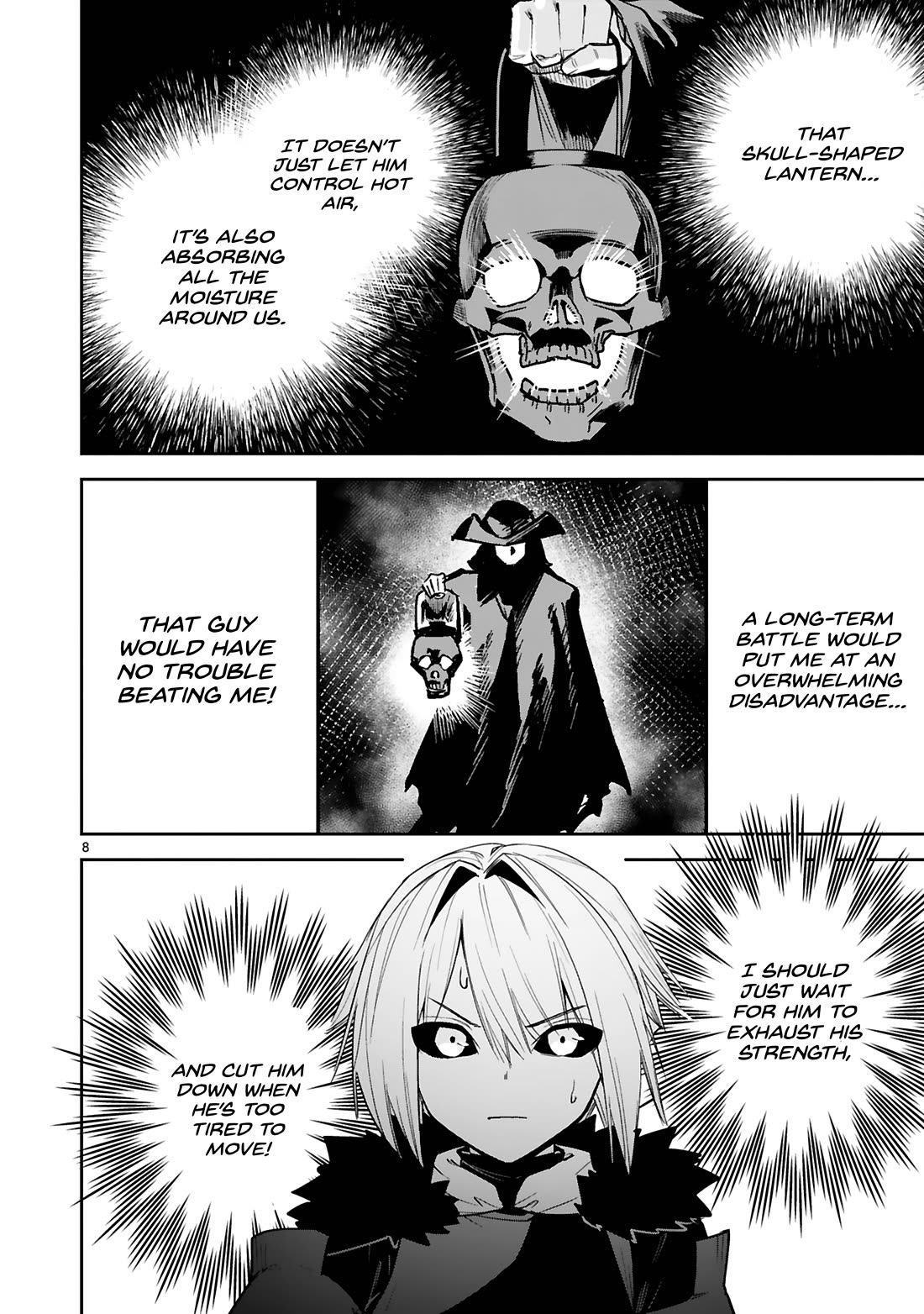 A Former Child Soldier Who Uses a Magic Sword Wants to Live With an Older Sister, the Former Enemy Leader Chapter 33 page 8 - Chapter 33
