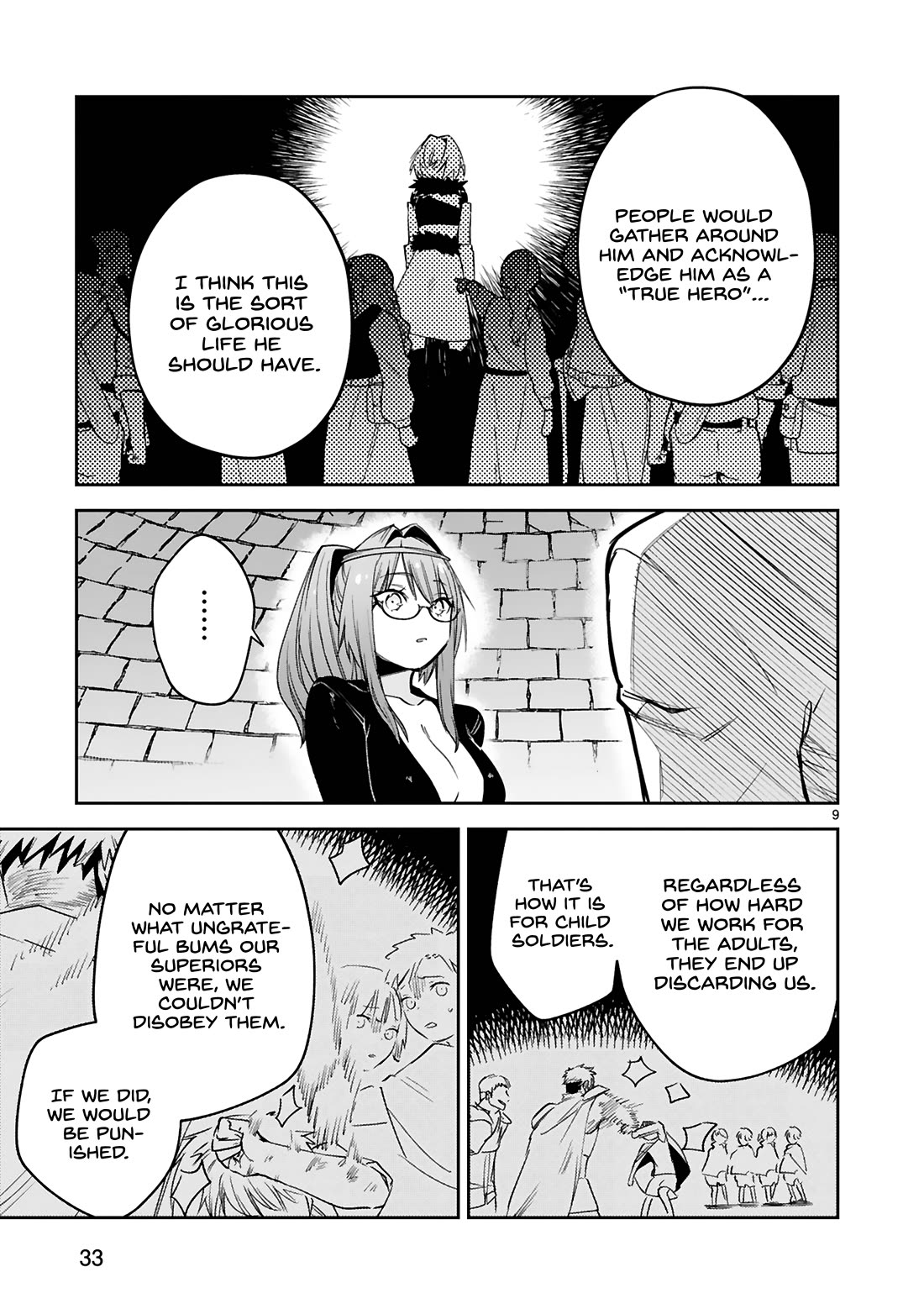 A Former Child Soldier Who Uses a Magic Sword Wants to Live With an Older Sister, the Former Enemy Leader Chapter 35 page 10 - Chapter 35