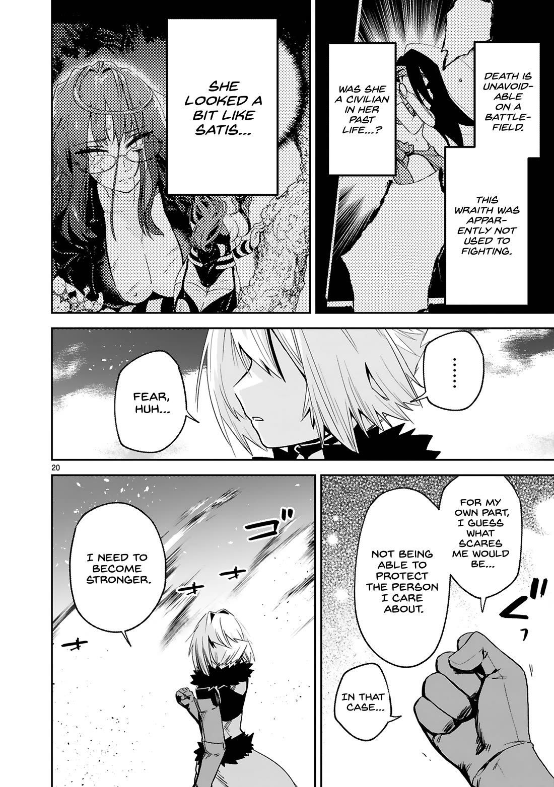 A Former Child Soldier Who Uses a Magic Sword Wants to Live With an Older Sister, the Former Enemy Leader Chapter 36 page 21 - Chapter 36