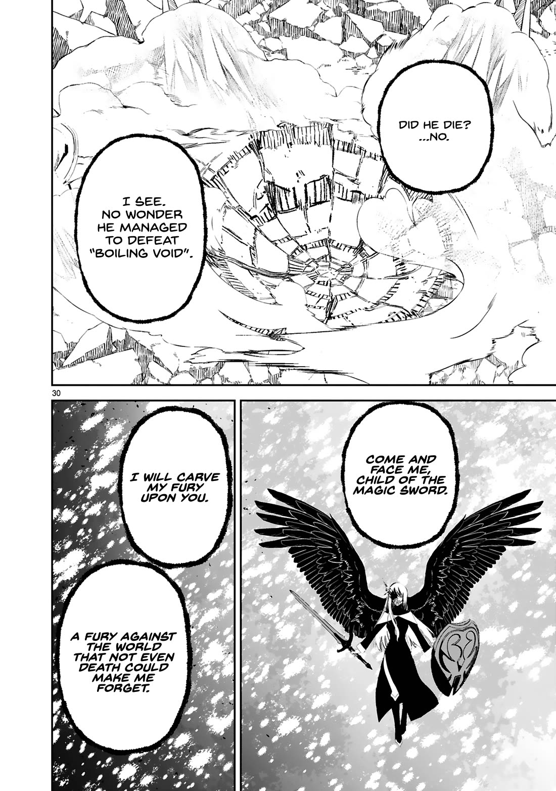 A Former Child Soldier Who Uses a Magic Sword Wants to Live With an Older Sister, the Former Enemy Leader Chapter 37 page 29 - Chapter 37