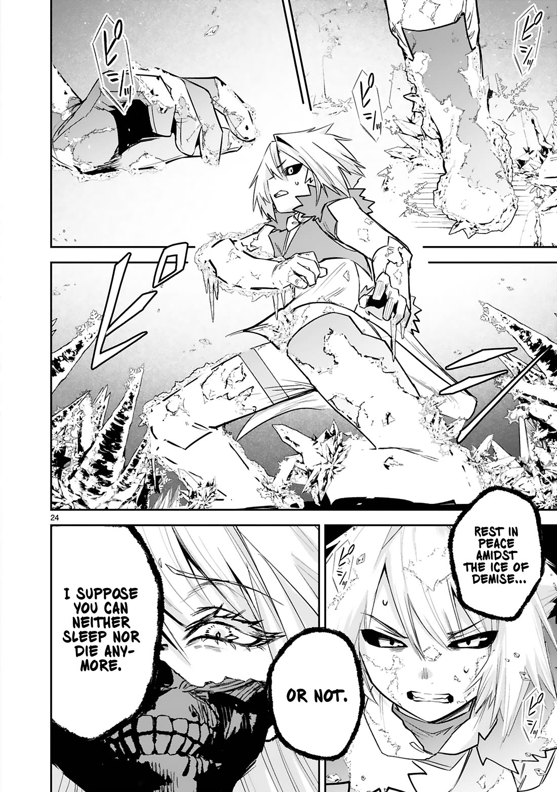 A Former Child Soldier Who Uses a Magic Sword Wants to Live With an Older Sister, the Former Enemy Leader Chapter 38 page 25 - Chapter 38