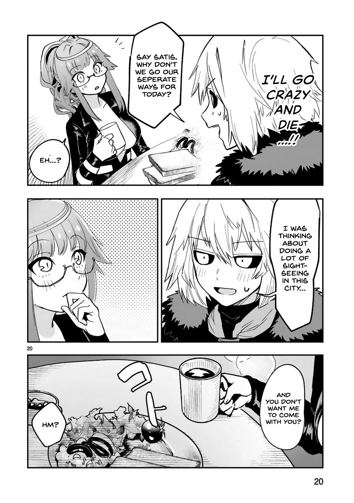 A Former Child Soldier Who Uses a Magic Sword Wants to Live With an Older Sister, the Former Enemy Leader Chapter 4 page 21 - Chapter 4