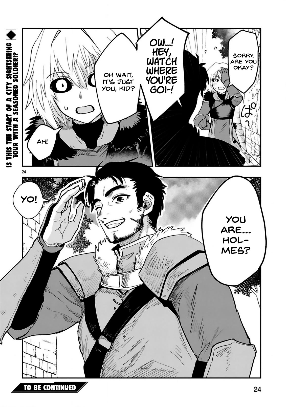 A Former Child Soldier Who Uses a Magic Sword Wants to Live With an Older Sister, the Former Enemy Leader Chapter 4 page 25 - Chapter 4