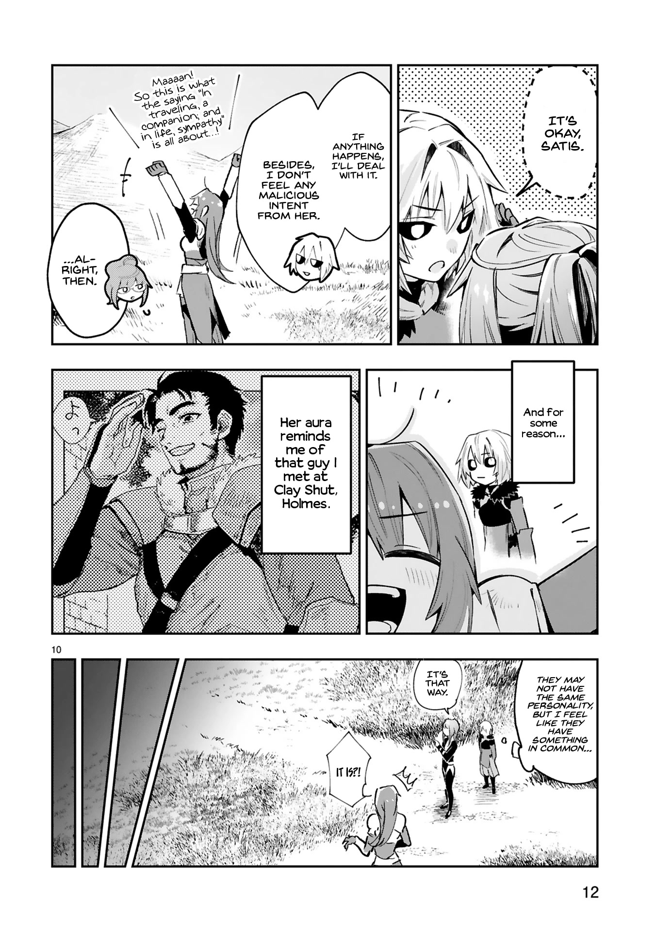 A Former Child Soldier Who Uses a Magic Sword Wants to Live With an Older Sister, the Former Enemy Leader Chapter 7 page 12 - Chapter 7
