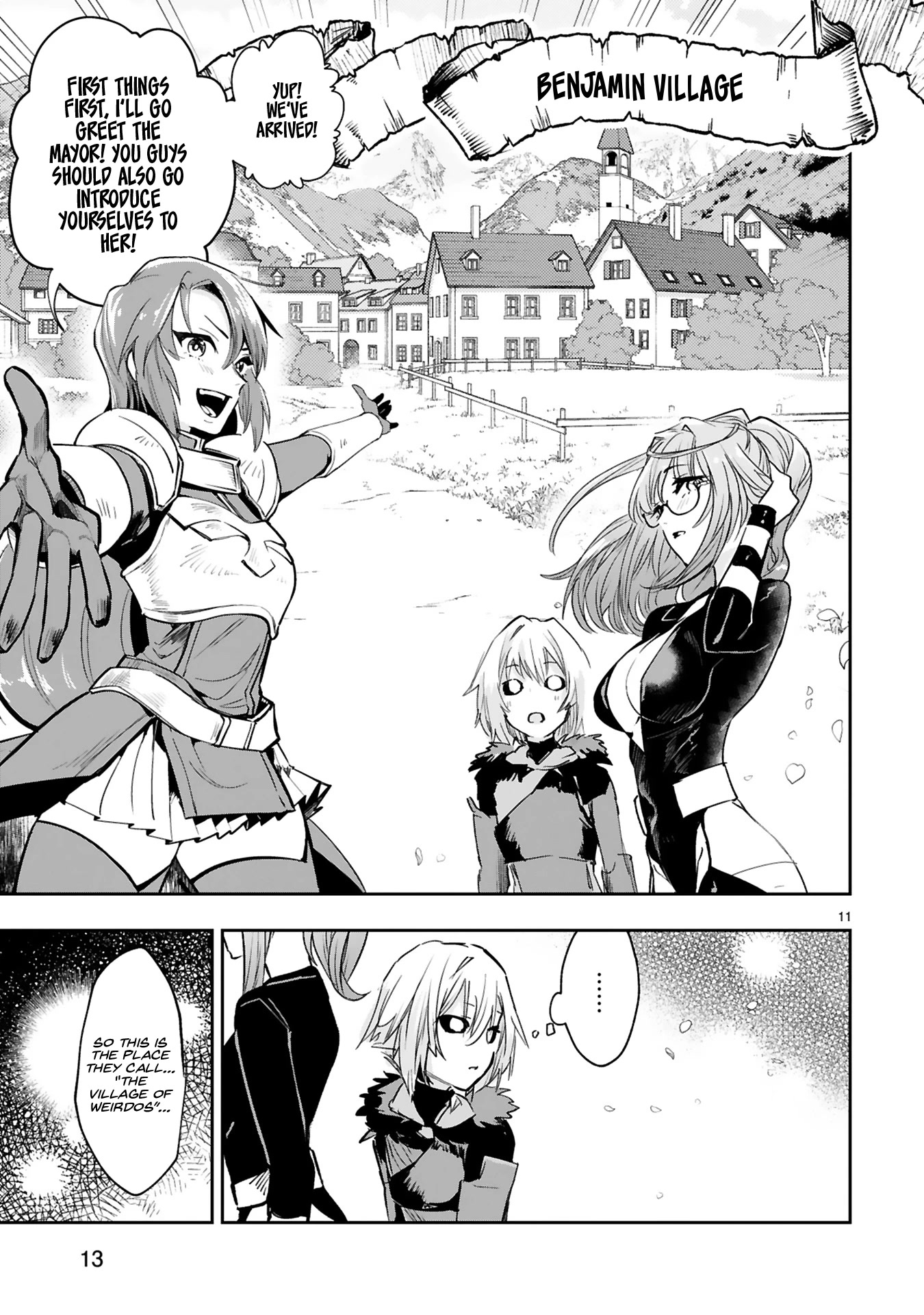 A Former Child Soldier Who Uses a Magic Sword Wants to Live With an Older Sister, the Former Enemy Leader Chapter 7 page 13 - Chapter 7