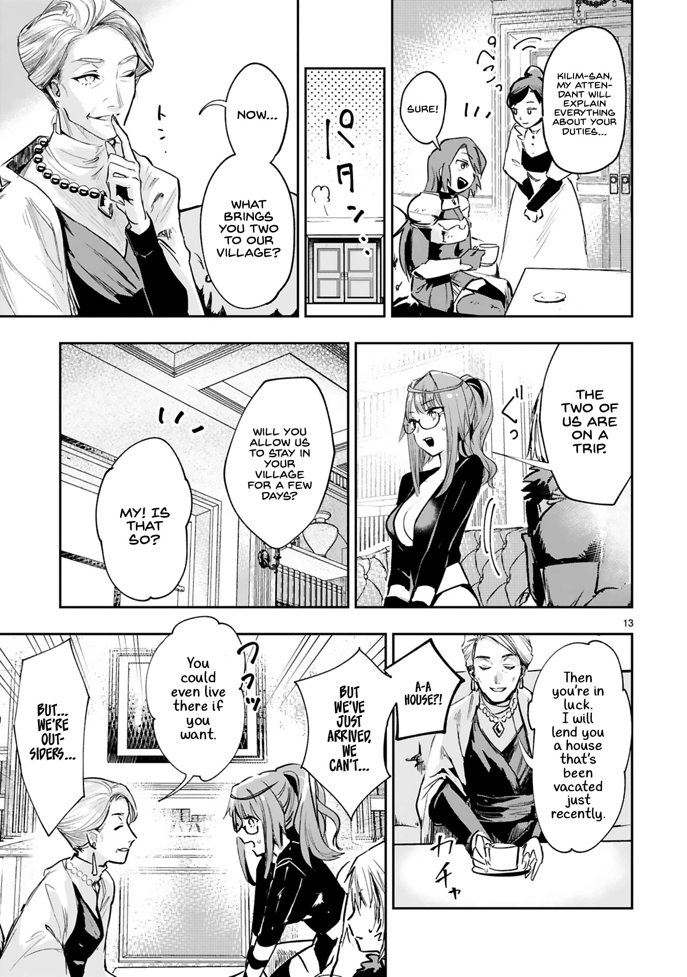 A Former Child Soldier Who Uses a Magic Sword Wants to Live With an Older Sister, the Former Enemy Leader Chapter 7 page 15 - Chapter 7