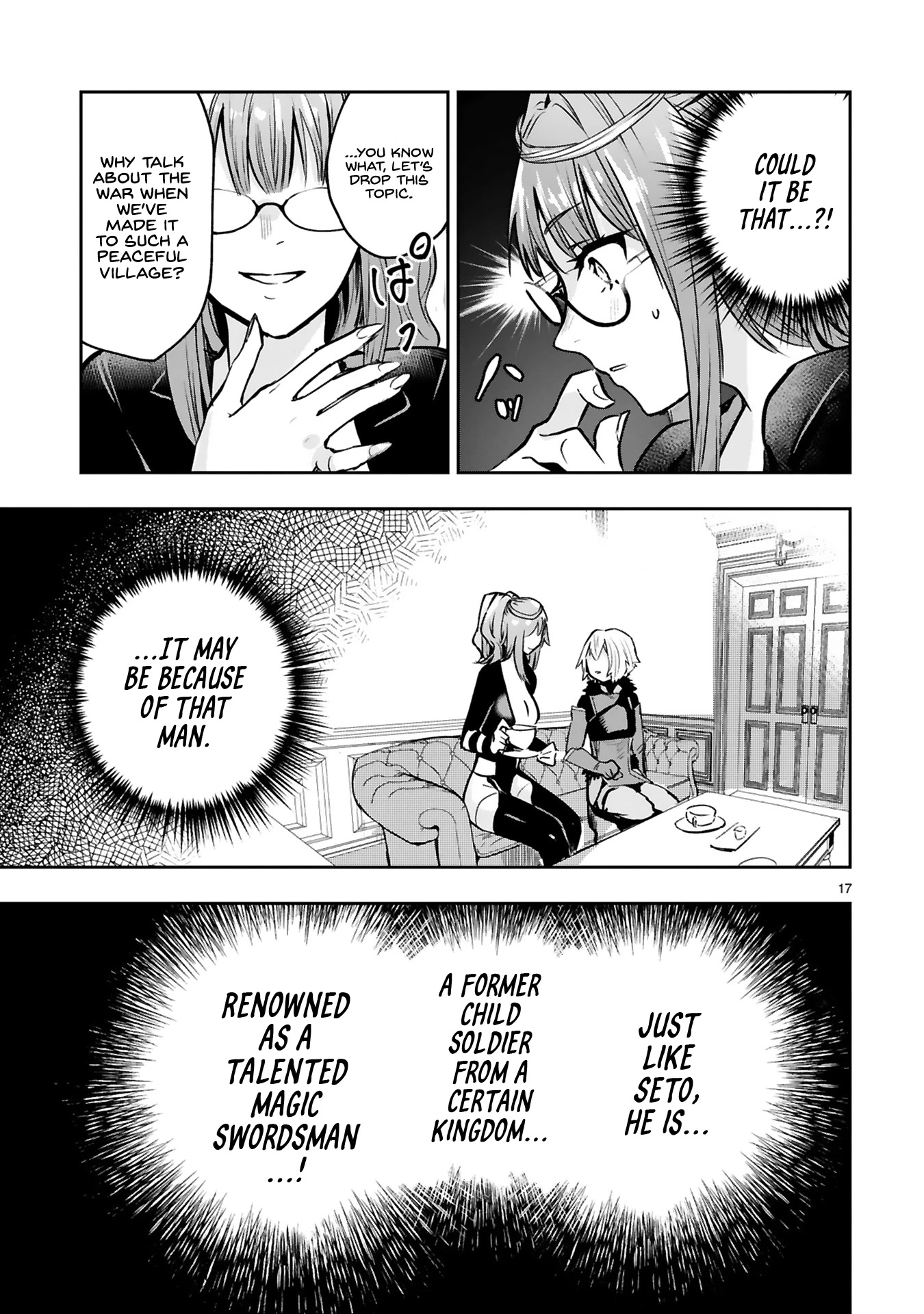 A Former Child Soldier Who Uses a Magic Sword Wants to Live With an Older Sister, the Former Enemy Leader Chapter 7 page 19 - Chapter 7