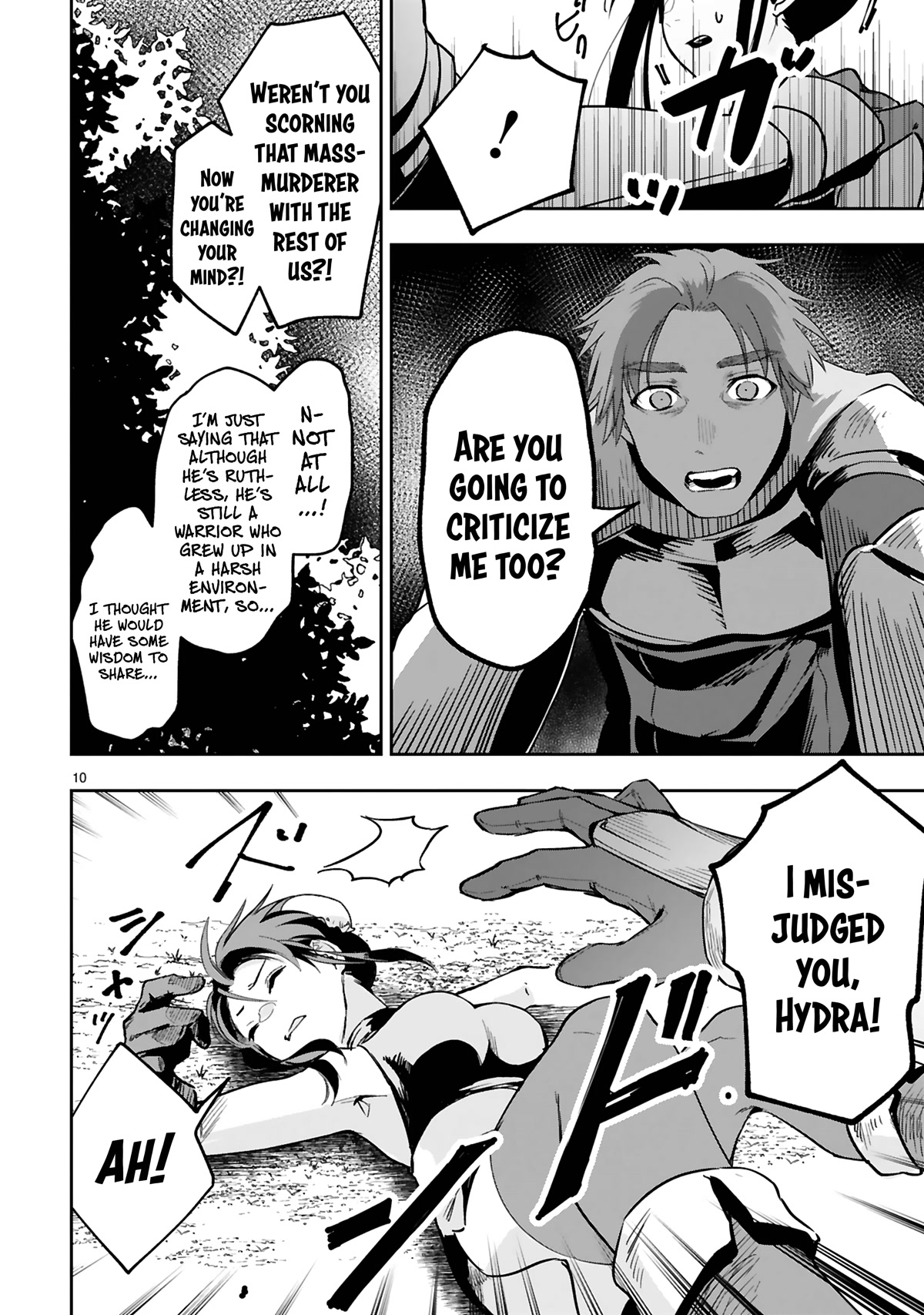 A Former Child Soldier Who Uses a Magic Sword Wants to Live With an Older Sister, the Former Enemy Leader Chapter 8 page 10 - Chapter 8