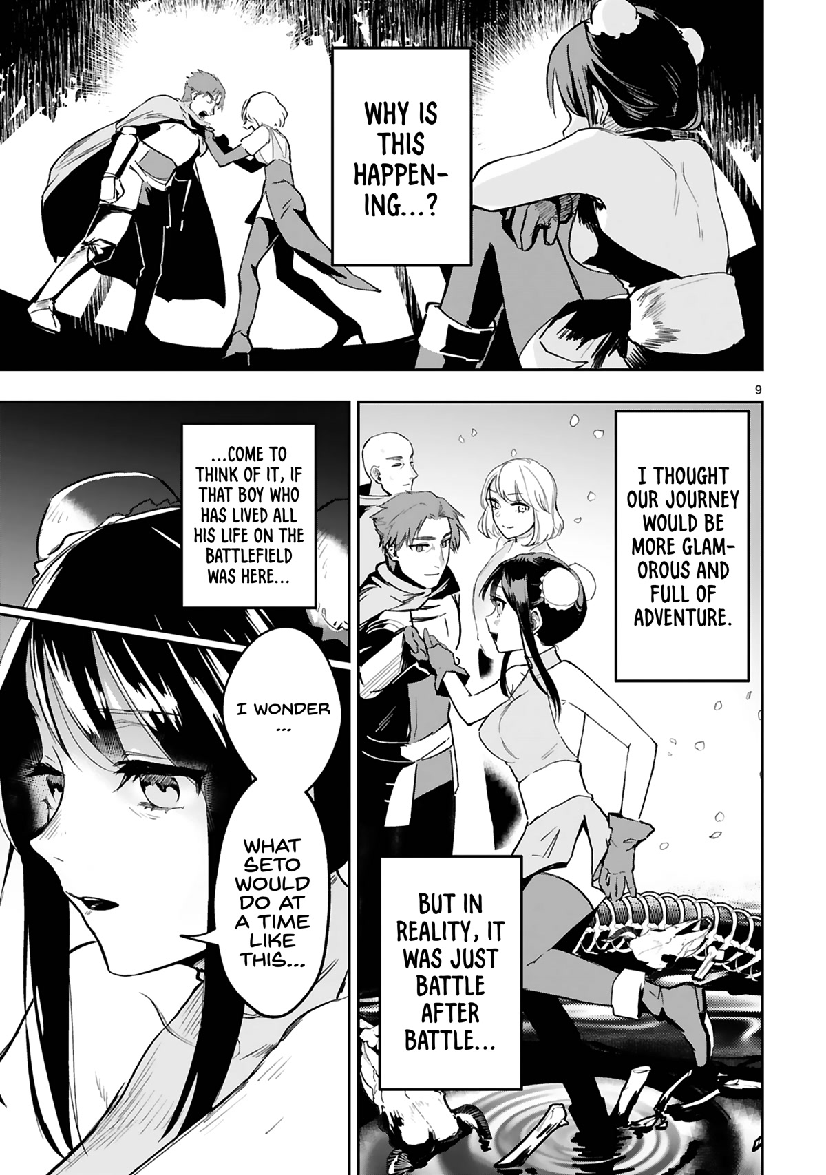 A Former Child Soldier Who Uses a Magic Sword Wants to Live With an Older Sister, the Former Enemy Leader Chapter 8 page 9 - Chapter 8