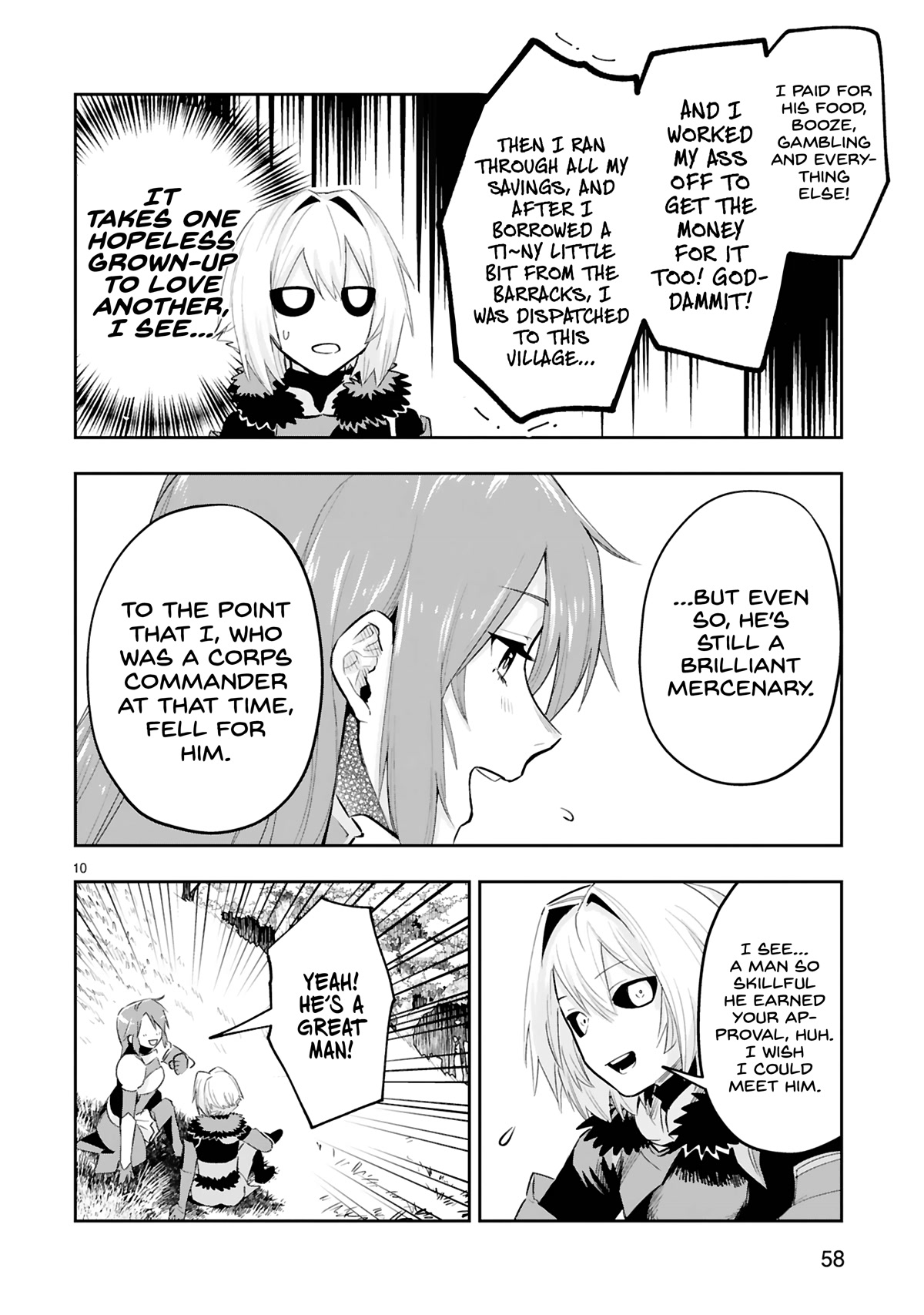 A Former Child Soldier Who Uses a Magic Sword Wants to Live With an Older Sister, the Former Enemy Leader Chapter 9 page 11 - Chapter 9