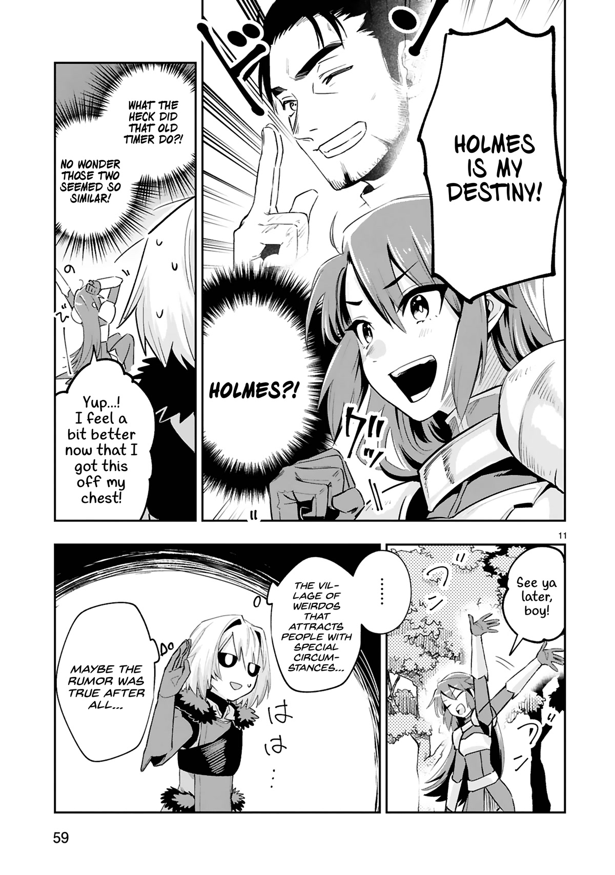 A Former Child Soldier Who Uses a Magic Sword Wants to Live With an Older Sister, the Former Enemy Leader Chapter 9 page 12 - Chapter 9