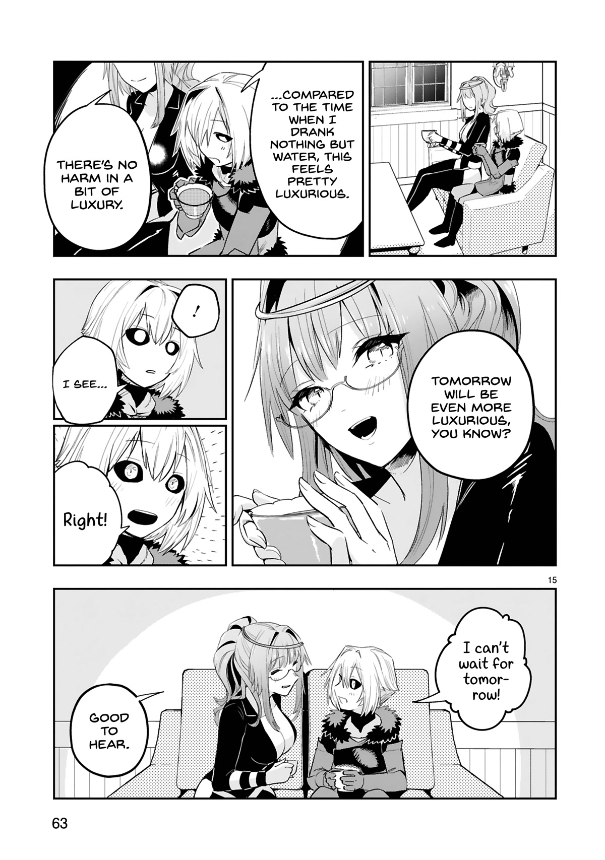 A Former Child Soldier Who Uses a Magic Sword Wants to Live With an Older Sister, the Former Enemy Leader Chapter 9 page 16 - Chapter 9
