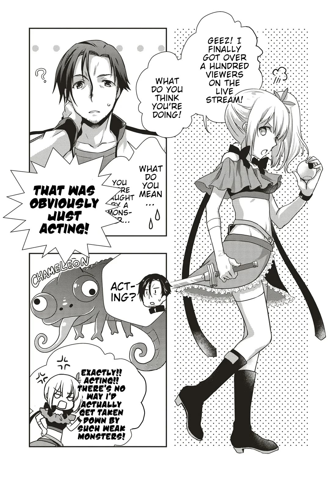 A Formerly Strongest Explorer Middle-Aged Man. He Helped a Cute Girl Streamer and Accidentally Went Viral. Chapter 1 page 28 - Chapter 1: A Middle-Aged Man Saves a Cute Girl