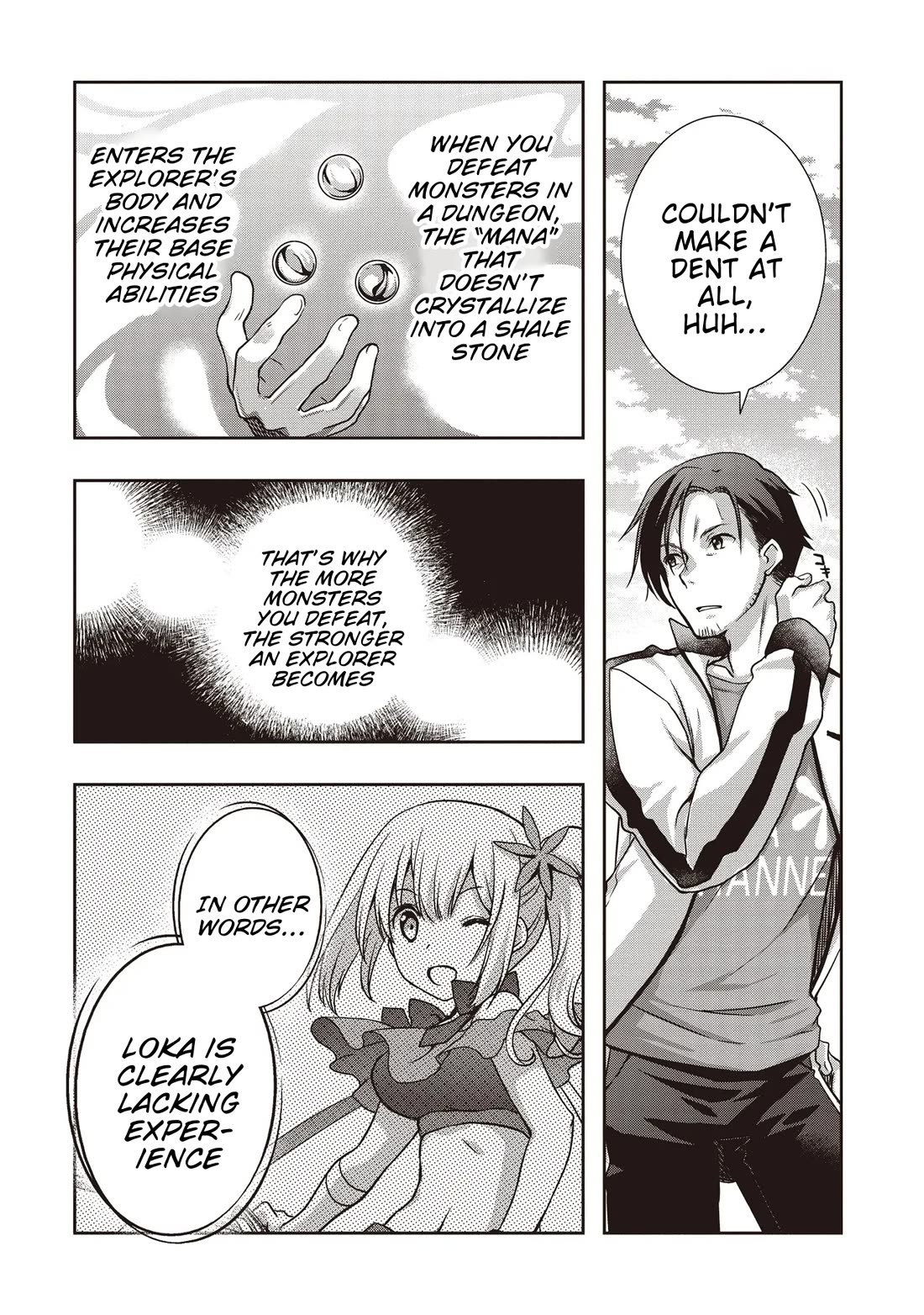 A Formerly Strongest Explorer Middle-Aged Man. He Helped a Cute Girl Streamer and Accidentally Went Viral. Chapter 2 page 14 - Chapter 2: The middle-aged man gets begged by a cute girl