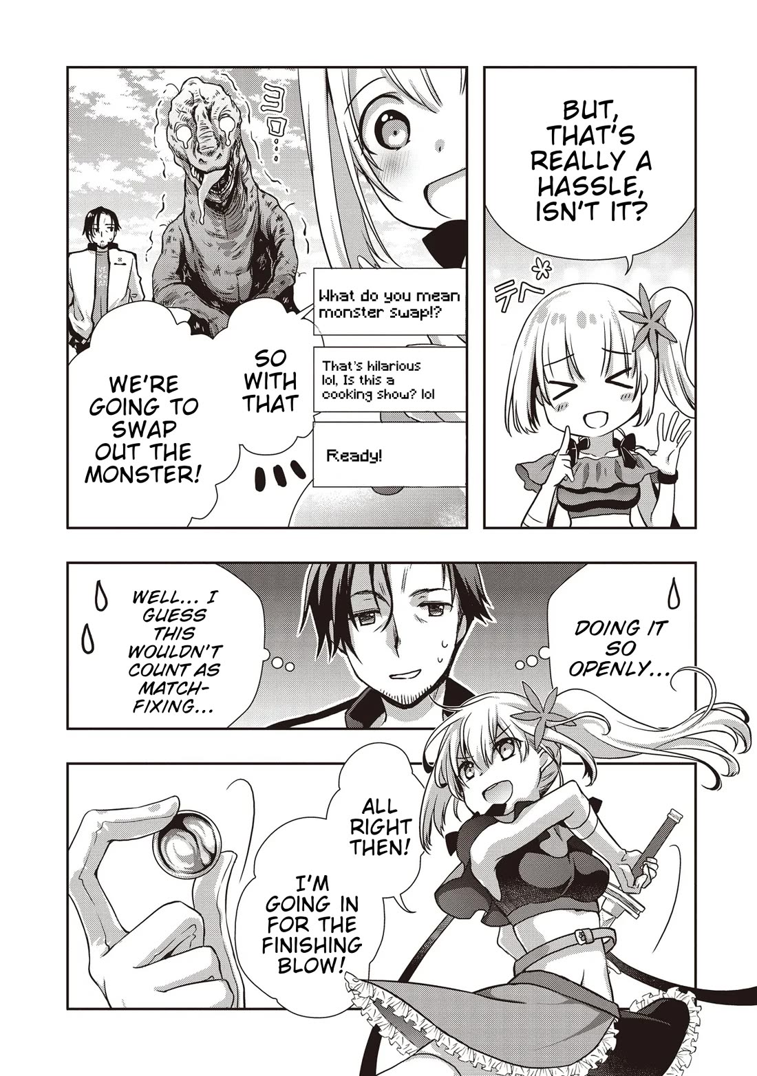 A Formerly Strongest Explorer Middle-Aged Man. He Helped a Cute Girl Streamer and Accidentally Went Viral. Chapter 2 page 21 - Chapter 2: The middle-aged man gets begged by a cute girl