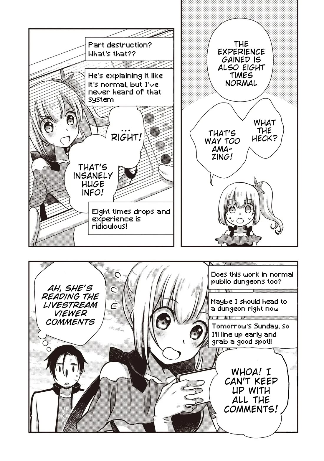A Formerly Strongest Explorer Middle-Aged Man. He Helped a Cute Girl Streamer and Accidentally Went Viral. Chapter 2 page 27 - Chapter 2: The middle-aged man gets begged by a cute girl