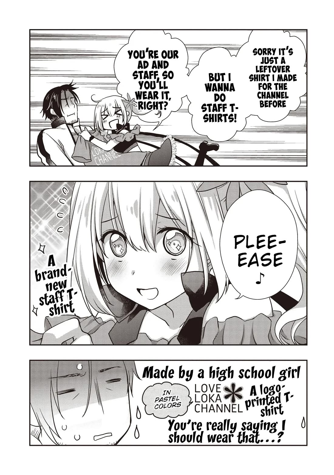 A Formerly Strongest Explorer Middle-Aged Man. He Helped a Cute Girl Streamer and Accidentally Went Viral. Chapter 2 page 7 - Chapter 2: The middle-aged man gets begged by a cute girl