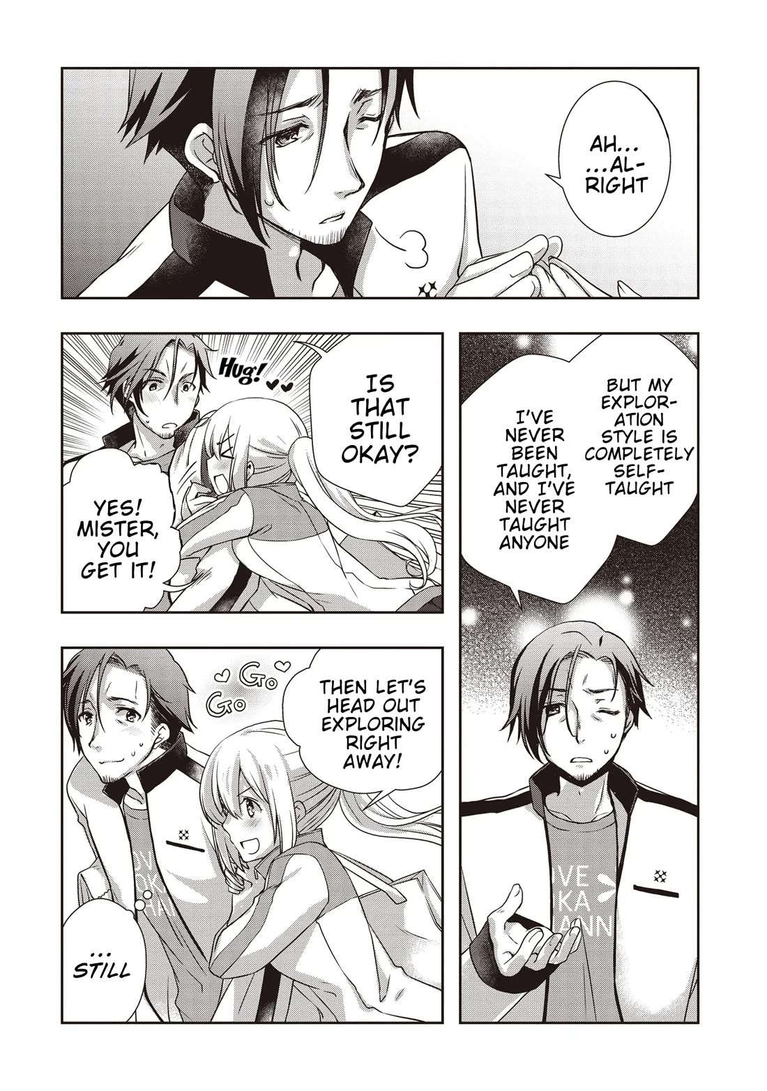 A Formerly Strongest Explorer Middle-Aged Man. He Helped a Cute Girl Streamer and Accidentally Went Viral. Chapter 3 page 12 - Chapter 3: The Cute Girl Gets Set Up by the middle-aged man