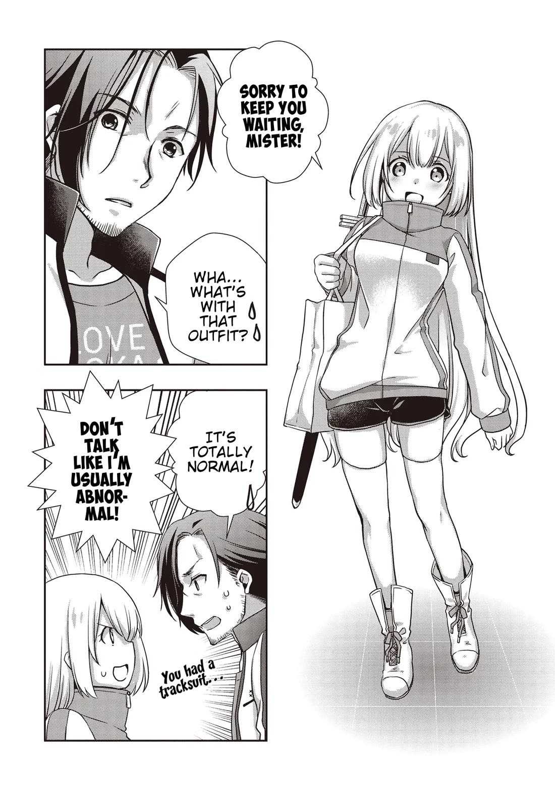 A Formerly Strongest Explorer Middle-Aged Man. He Helped a Cute Girl Streamer and Accidentally Went Viral. Chapter 3 page 2 - Chapter 3: The Cute Girl Gets Set Up by the middle-aged man