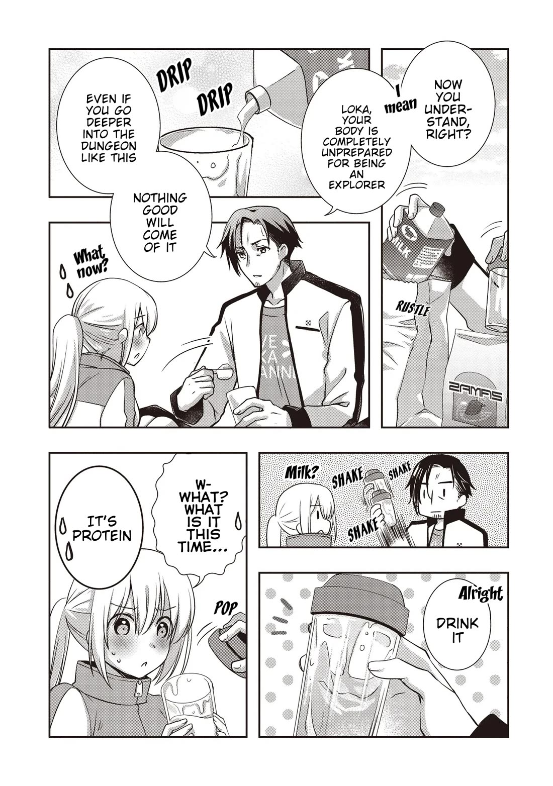 A Formerly Strongest Explorer Middle-Aged Man. He Helped a Cute Girl Streamer and Accidentally Went Viral. Chapter 4 page 11 - Chapter 4: The Cute Girl Is “Taught a Lesson” by the middle-aged man
