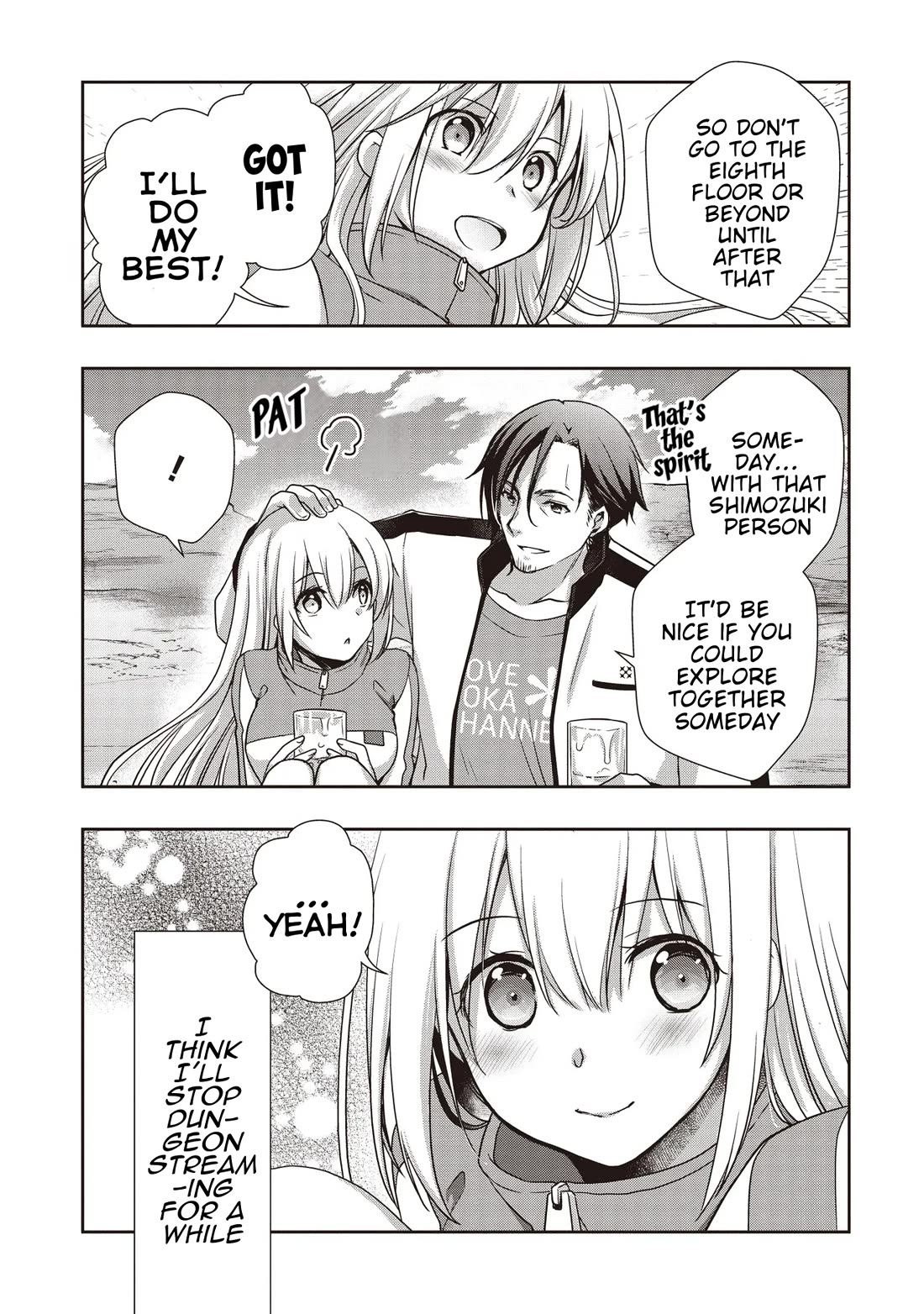 A Formerly Strongest Explorer Middle-Aged Man. He Helped a Cute Girl Streamer and Accidentally Went Viral. Chapter 4 page 15 - Chapter 4: The Cute Girl Is “Taught a Lesson” by the middle-aged man