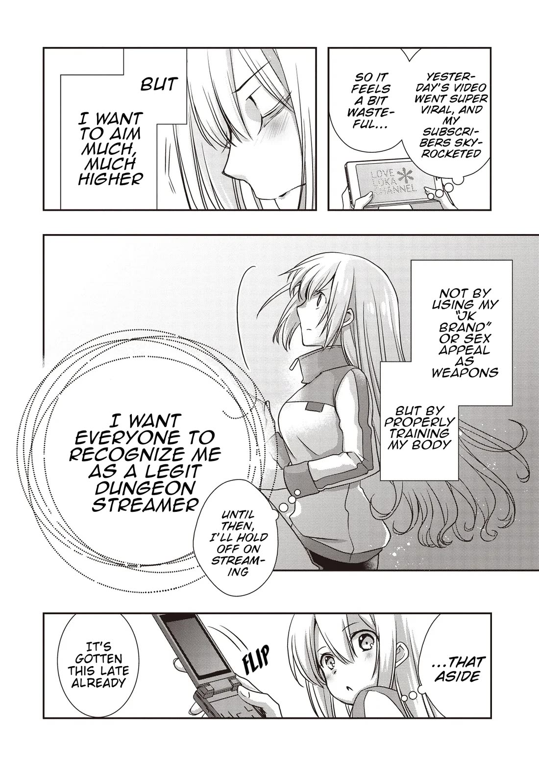 A Formerly Strongest Explorer Middle-Aged Man. He Helped a Cute Girl Streamer and Accidentally Went Viral. Chapter 4 page 16 - Chapter 4: The Cute Girl Is “Taught a Lesson” by the middle-aged man