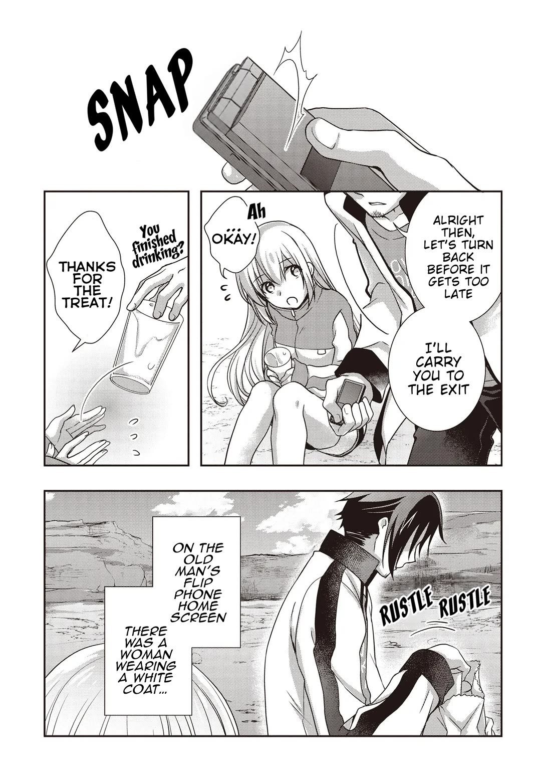 A Formerly Strongest Explorer Middle-Aged Man. He Helped a Cute Girl Streamer and Accidentally Went Viral. Chapter 4 page 18 - Chapter 4: The Cute Girl Is “Taught a Lesson” by the middle-aged man
