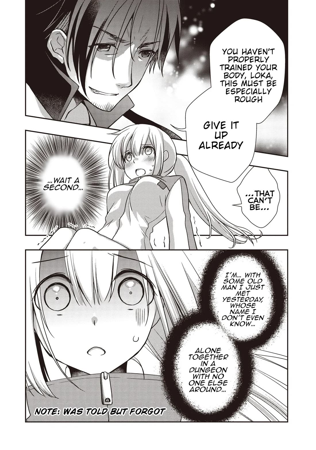 A Formerly Strongest Explorer Middle-Aged Man. He Helped a Cute Girl Streamer and Accidentally Went Viral. Chapter 4 page 4 - Chapter 4: The Cute Girl Is “Taught a Lesson” by the middle-aged man