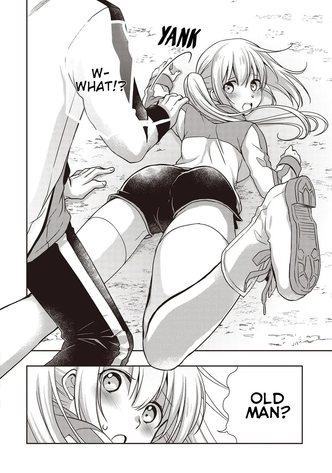 A Formerly Strongest Explorer Middle-Aged Man. He Helped a Cute Girl Streamer and Accidentally Went Viral. Chapter 4 page 6 - Chapter 4: The Cute Girl Is “Taught a Lesson” by the middle-aged man