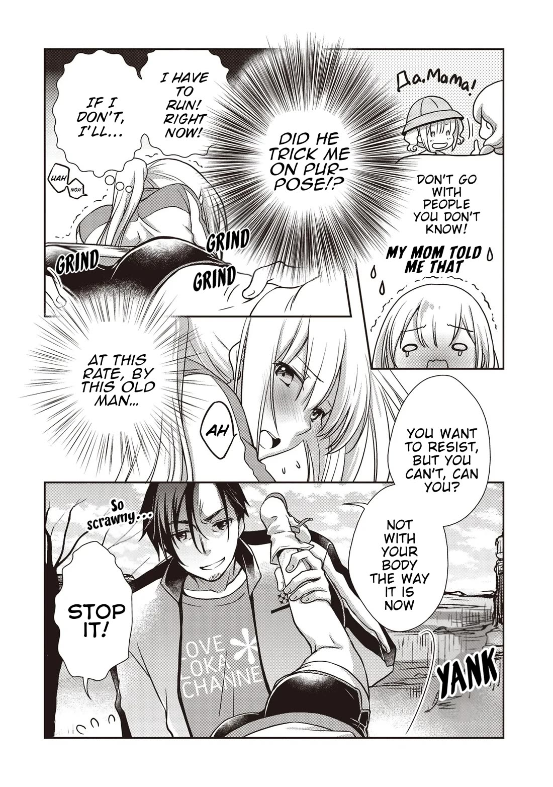A Formerly Strongest Explorer Middle-Aged Man. He Helped a Cute Girl Streamer and Accidentally Went Viral. Chapter 4 page 8 - Chapter 4: The Cute Girl Is “Taught a Lesson” by the middle-aged man