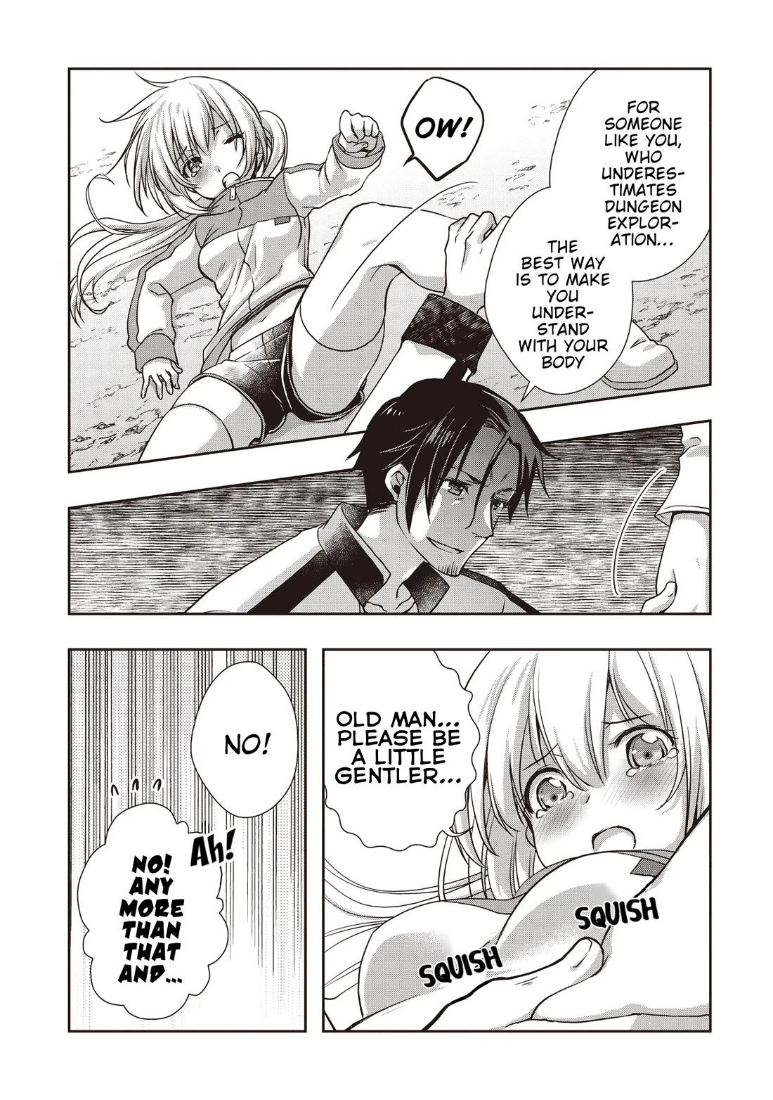 A Formerly Strongest Explorer Middle-Aged Man. He Helped a Cute Girl Streamer and Accidentally Went Viral. Chapter 4 page 9 - Chapter 4: The Cute Girl Is “Taught a Lesson” by the middle-aged man