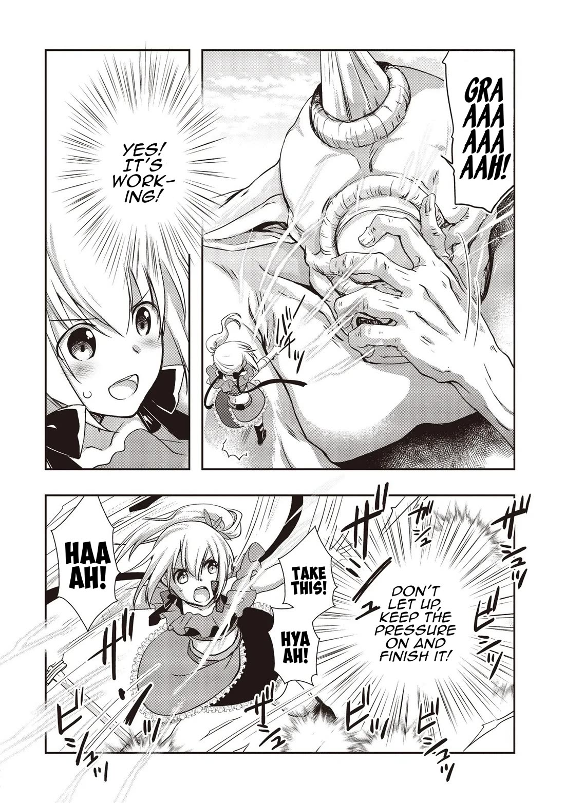 A Formerly Strongest Explorer Middle-Aged Man. He Helped a Cute Girl Streamer and Accidentally Went Viral. Chapter 6 page 19 - Chapter 6: The Middle-Aged Man Fights A Cyclops-Type Together With A Cute Girl