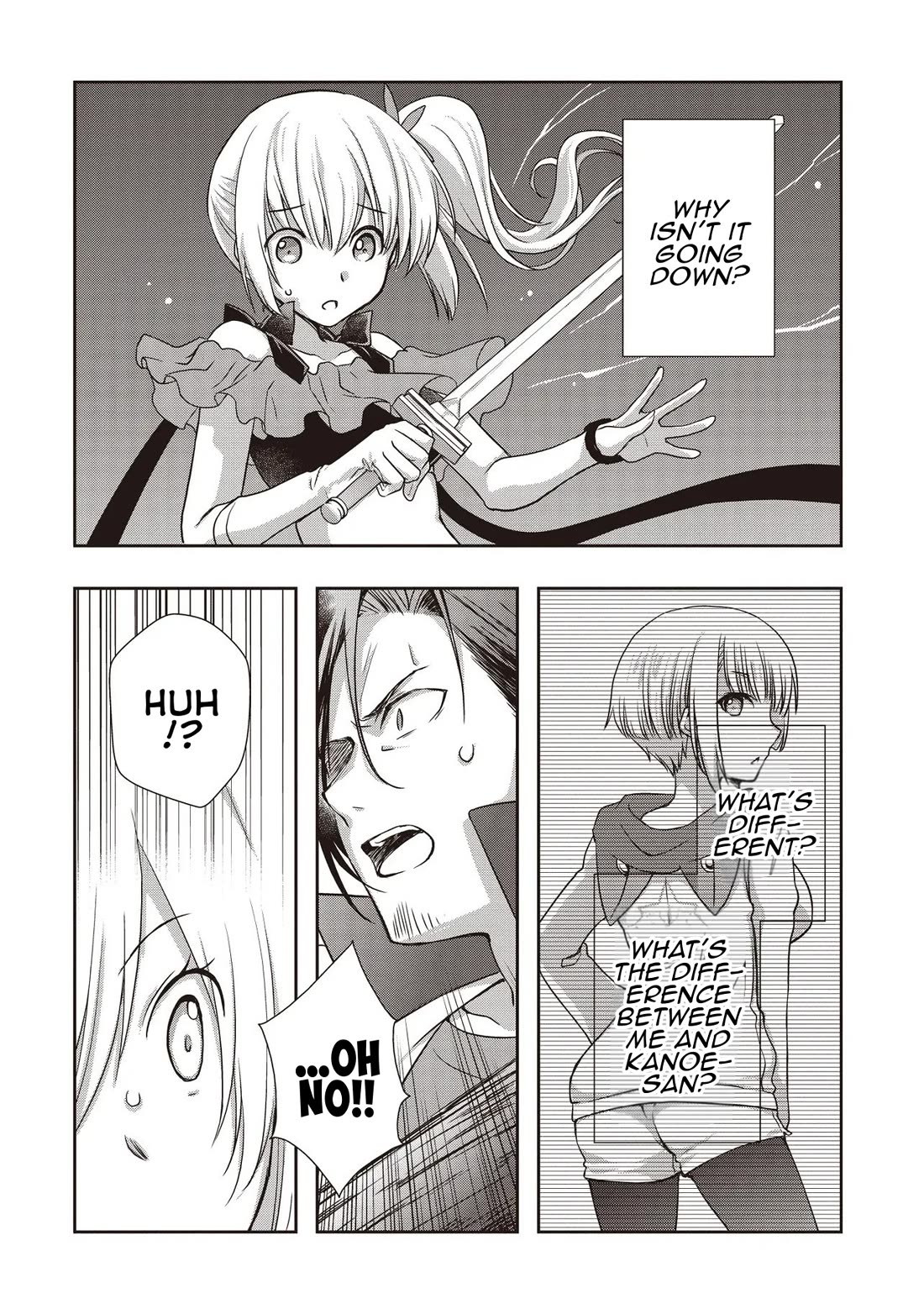 A Formerly Strongest Explorer Middle-Aged Man. He Helped a Cute Girl Streamer and Accidentally Went Viral. Chapter 6 page 21 - Chapter 6: The Middle-Aged Man Fights A Cyclops-Type Together With A Cute Girl