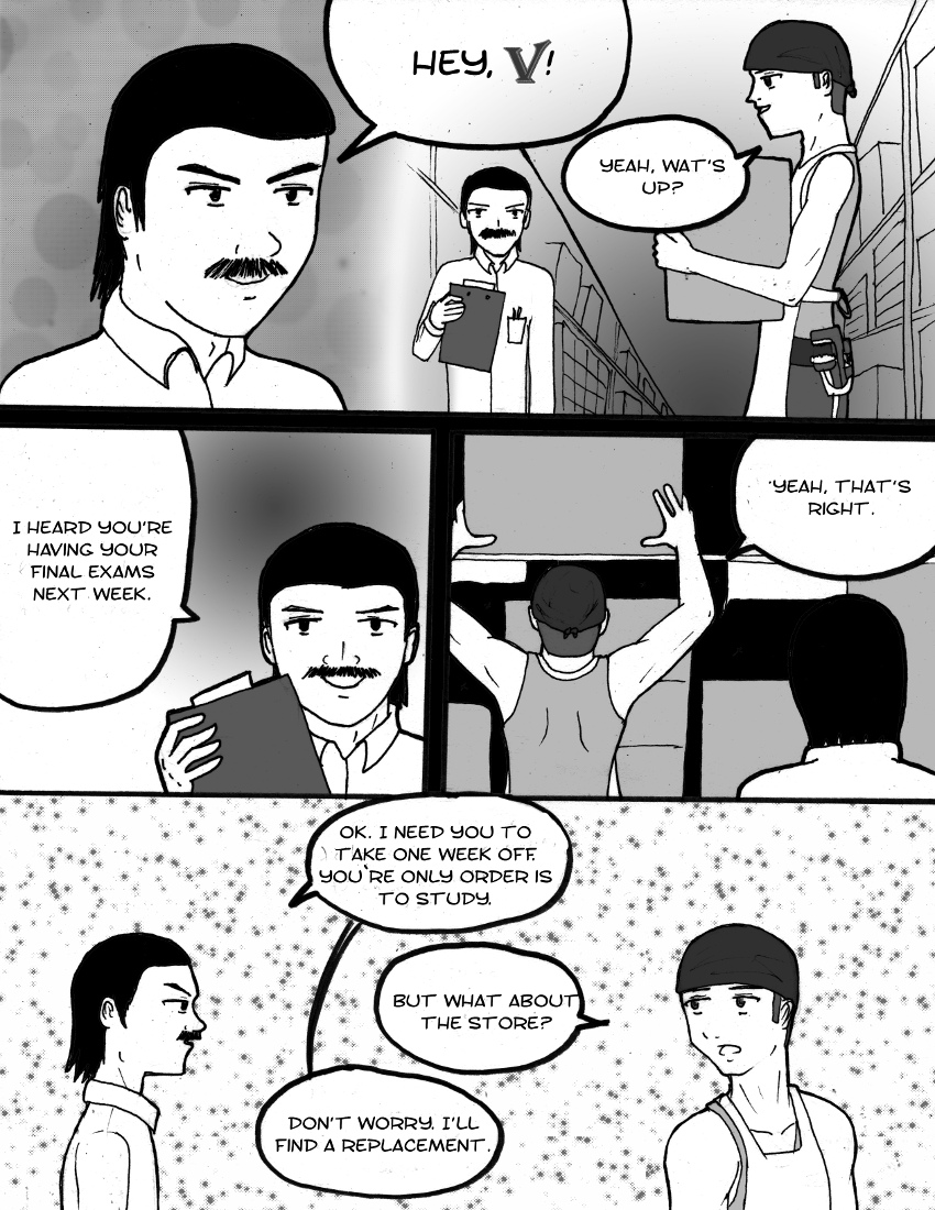 A Fucking Zombie Apocalipse Chapter 1.2 page 10 - Chapter 1 v2 : 01