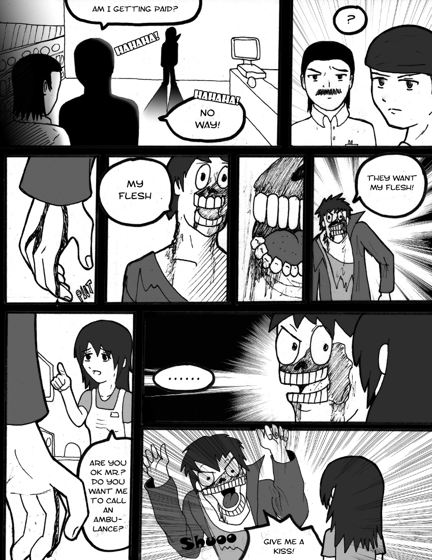 A Fucking Zombie Apocalipse Chapter 1.2 page 11 - Chapter 1 v2 : 01