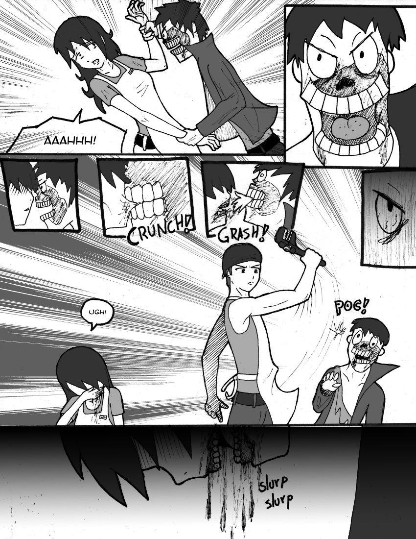 A Fucking Zombie Apocalipse Chapter 1.2 page 12 - Chapter 1 v2 : 01