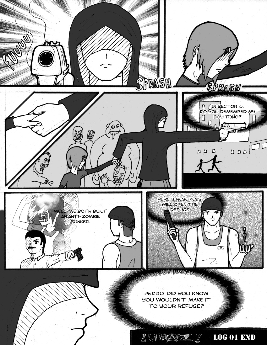 A Fucking Zombie Apocalipse Chapter 1.2 page 15 - Chapter 1 v2 : 01