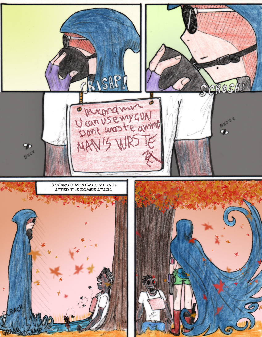 A Fucking Zombie Apocalipse Chapter 1.2 page 2 - Chapter 1 v2 : 01