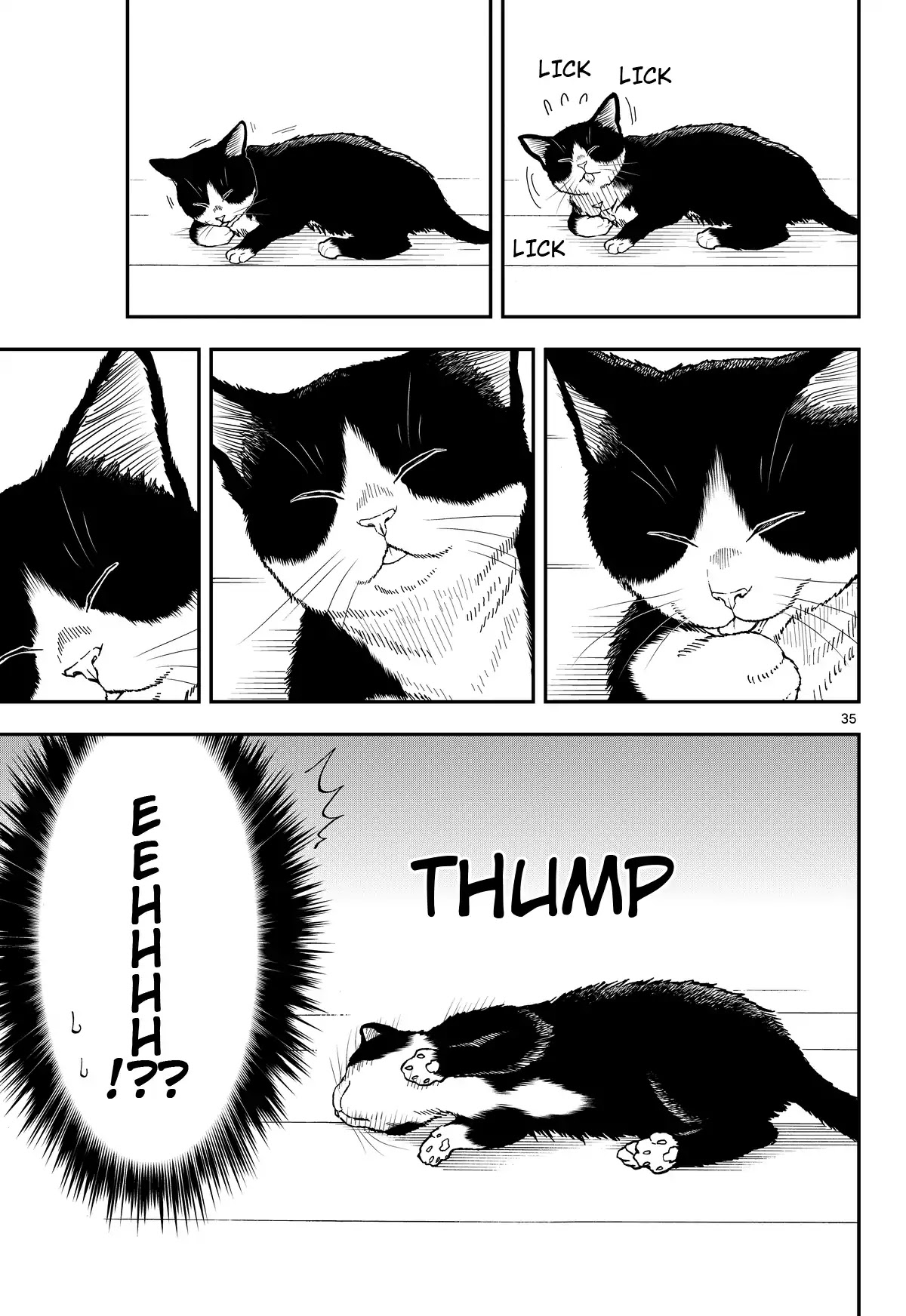 A Gamer Living with a Cat Chapter 1 page 34 - Chapter 1