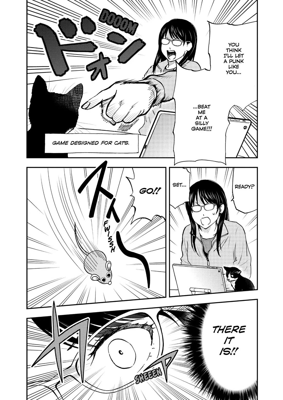 A Gamer Living with a Cat Chapter 10 page 12 - Chapter 10: Game On!