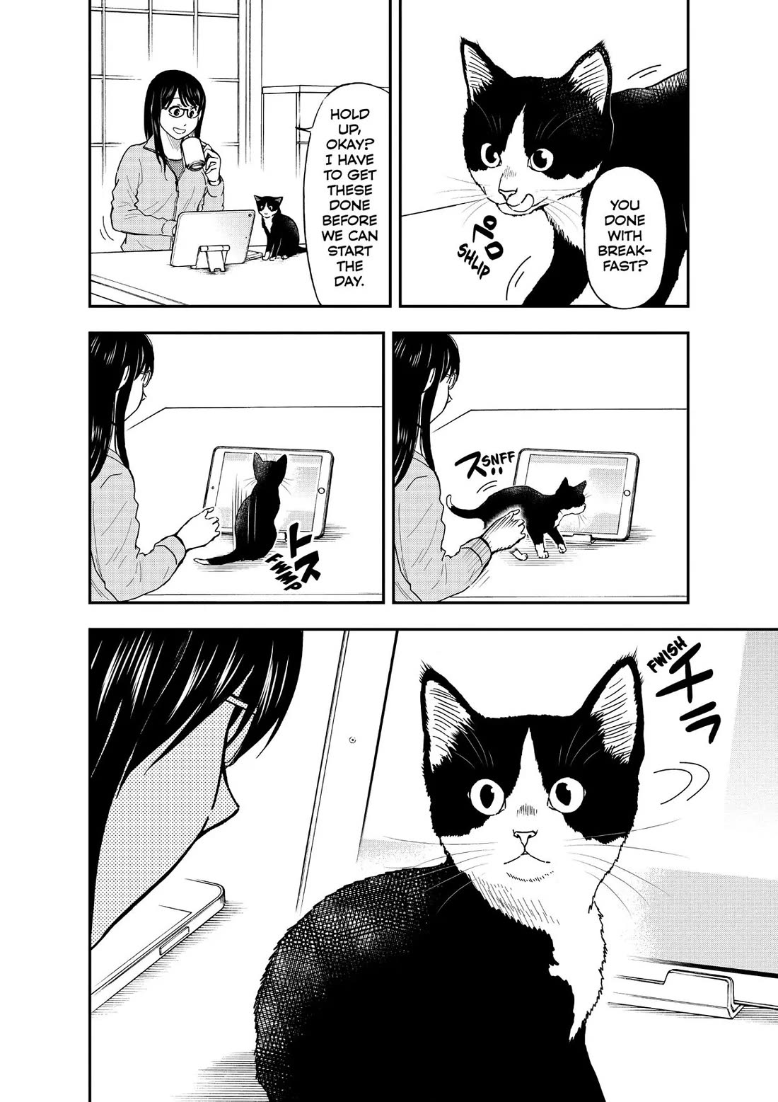 A Gamer Living with a Cat Chapter 10 page 4 - Chapter 10: Game On!