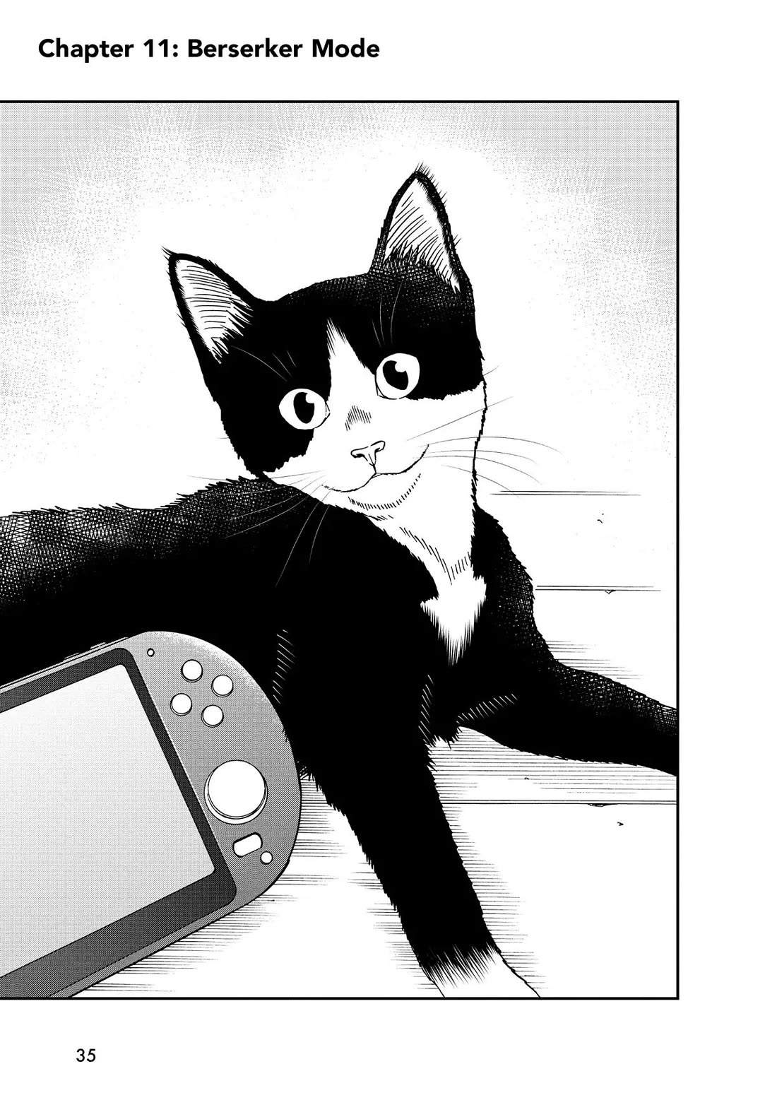 A Gamer Living with a Cat Chapter 11 page 1 - Chapter 11: Berserker Mode