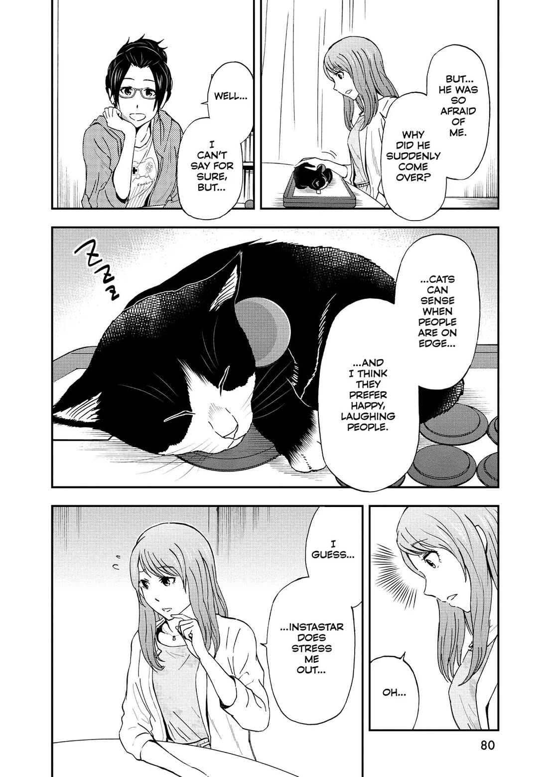 A Gamer Living with a Cat Chapter 13 page 12 - Chapter 13: Annoying! But...