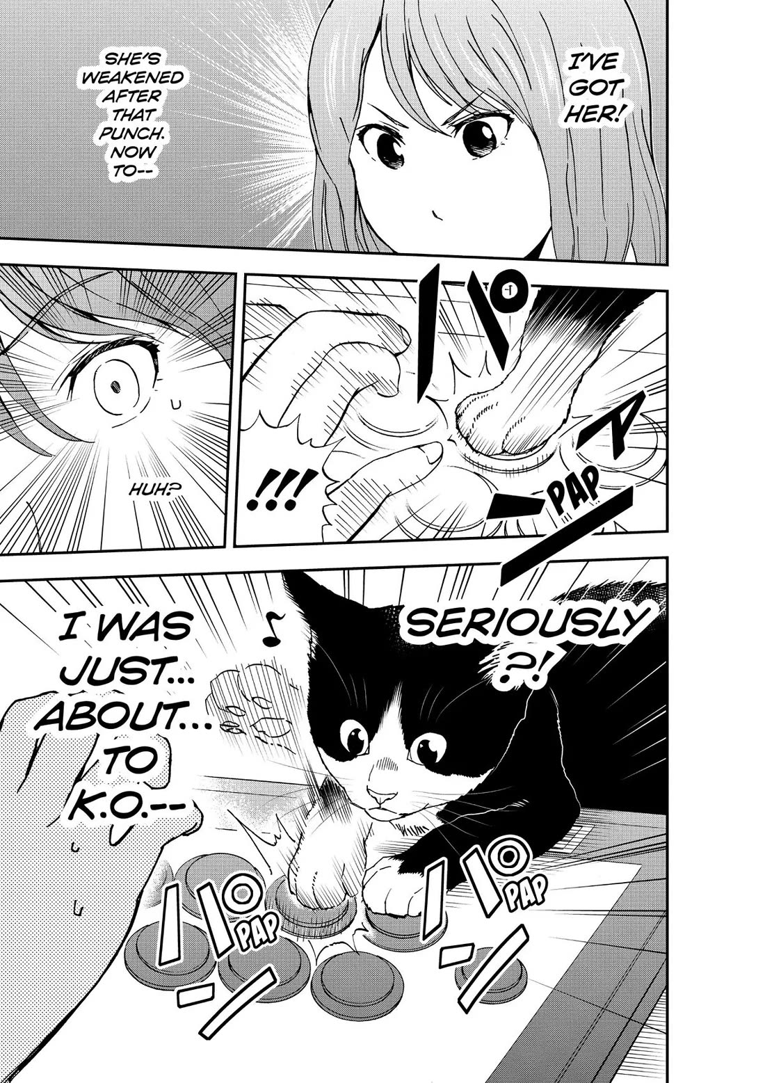 A Gamer Living with a Cat Chapter 13 page 5 - Chapter 13: Annoying! But...